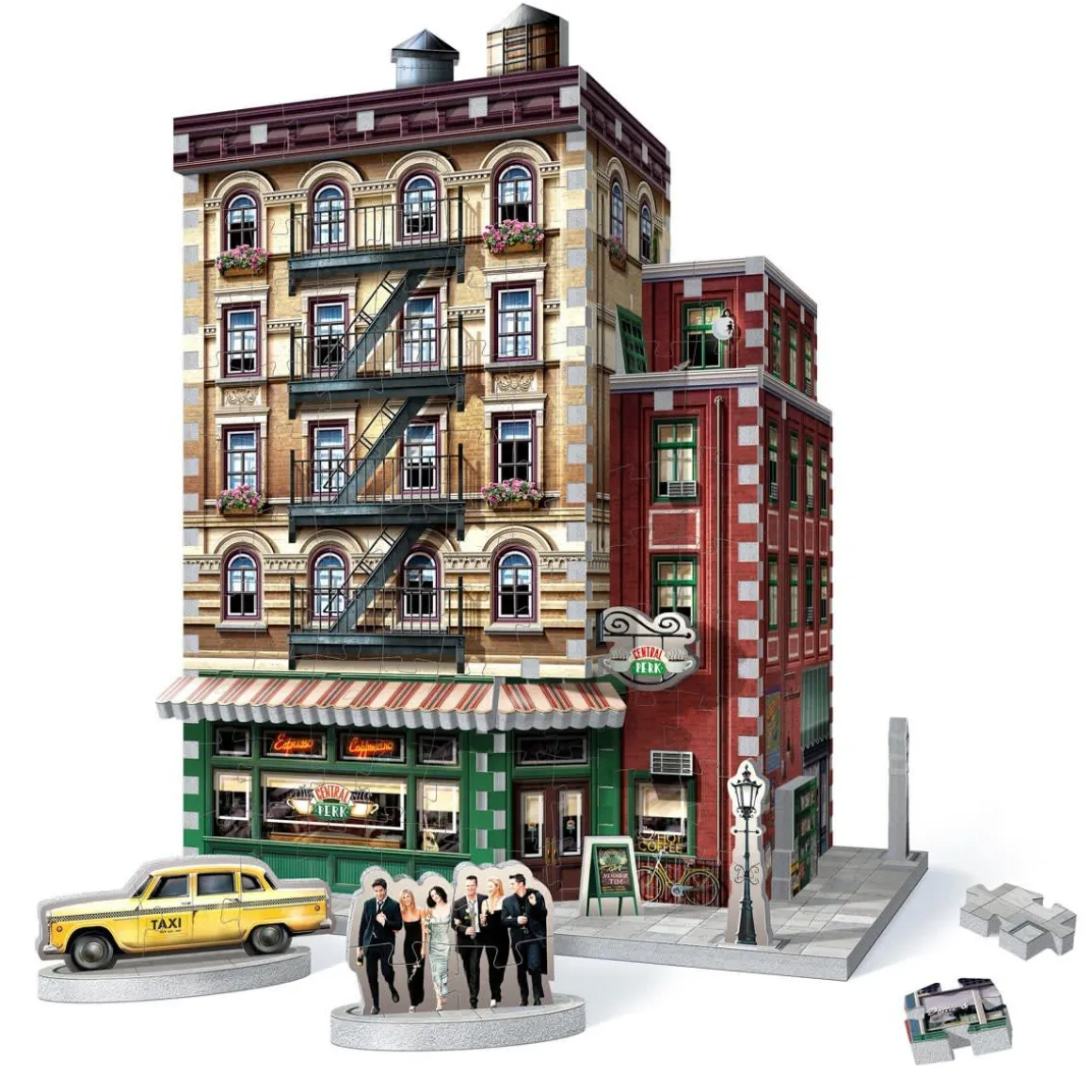 Friends Central Perk 3D-Palapeli