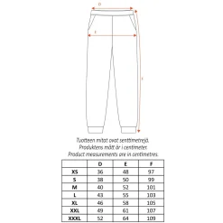 Haisuli-Pyjamahousut Musta