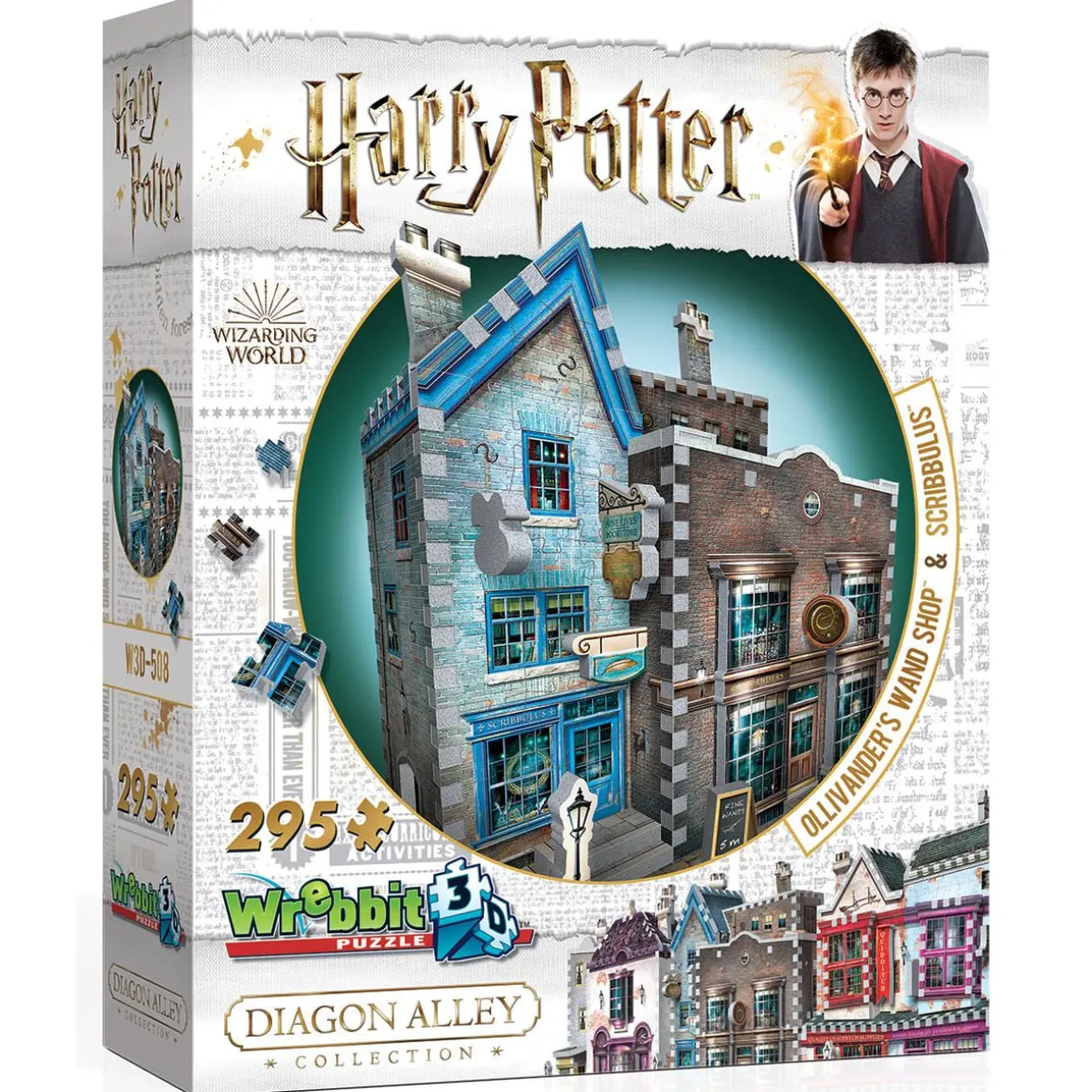 Harry Potter Ollivanderin Sauvakauppa 3D-Palapeli