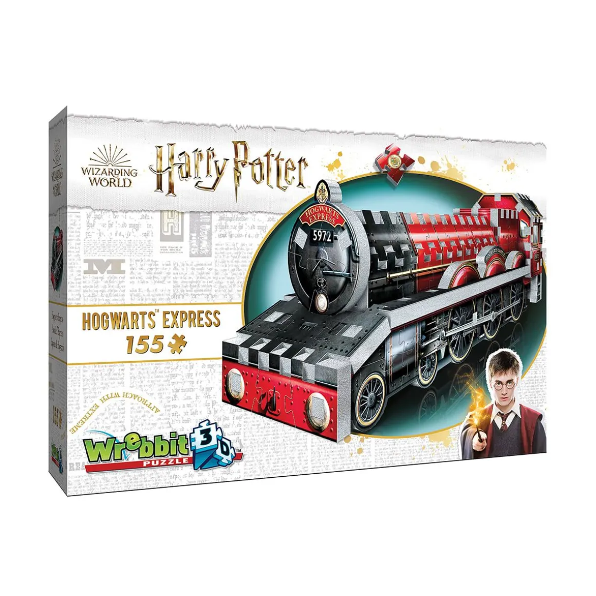 Harry Potter Tylypahkan Pikajuna 3D-Palapeli