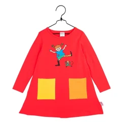 Iloinen Peppi -Mekko Punainen
