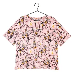 Kirsikkapuisto-Shortsipyjama Vaaleanpunainen