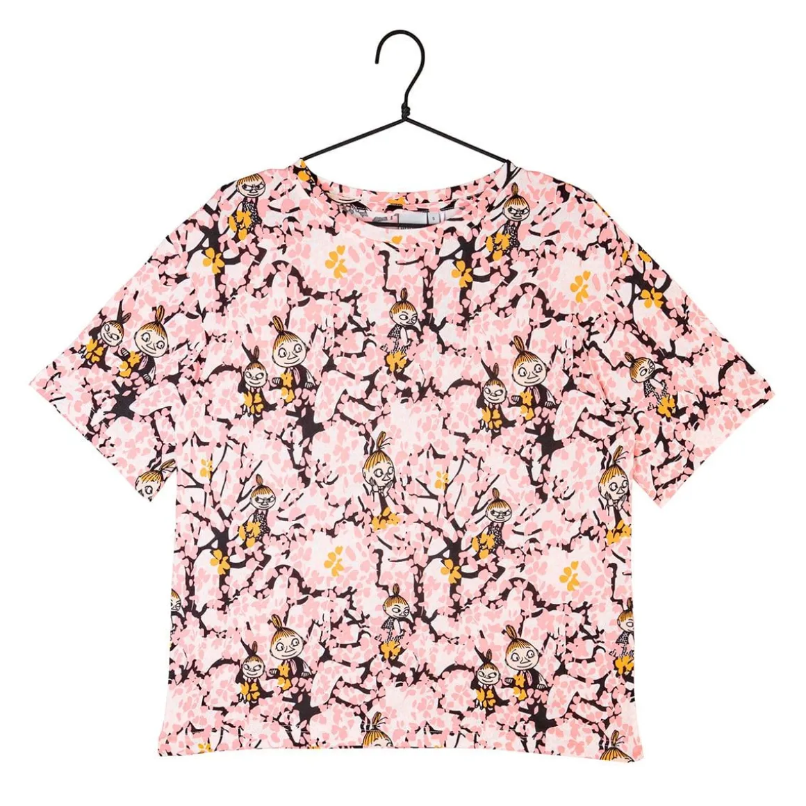 Kirsikkapuisto-Shortsipyjama Vaaleanpunainen
