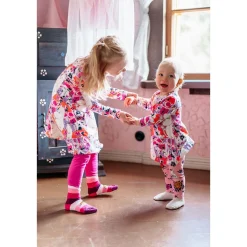 Kukka-Myy-Sukat 2 Kpl Pinkki