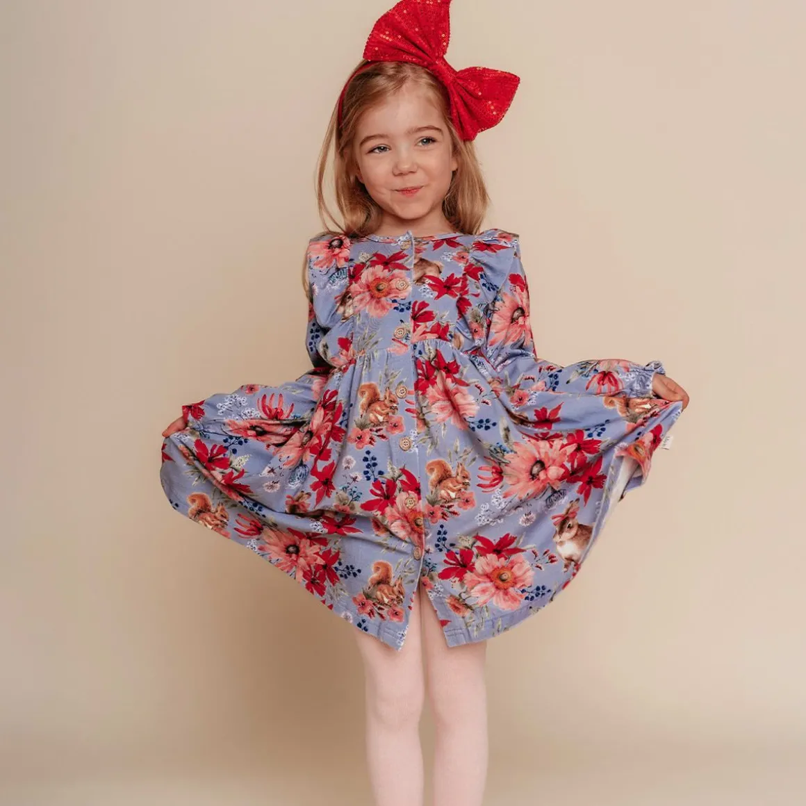 Minette-Mekko Sininen
