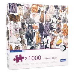 Nina Kuu Palapeli 1000 Palaa Kissat