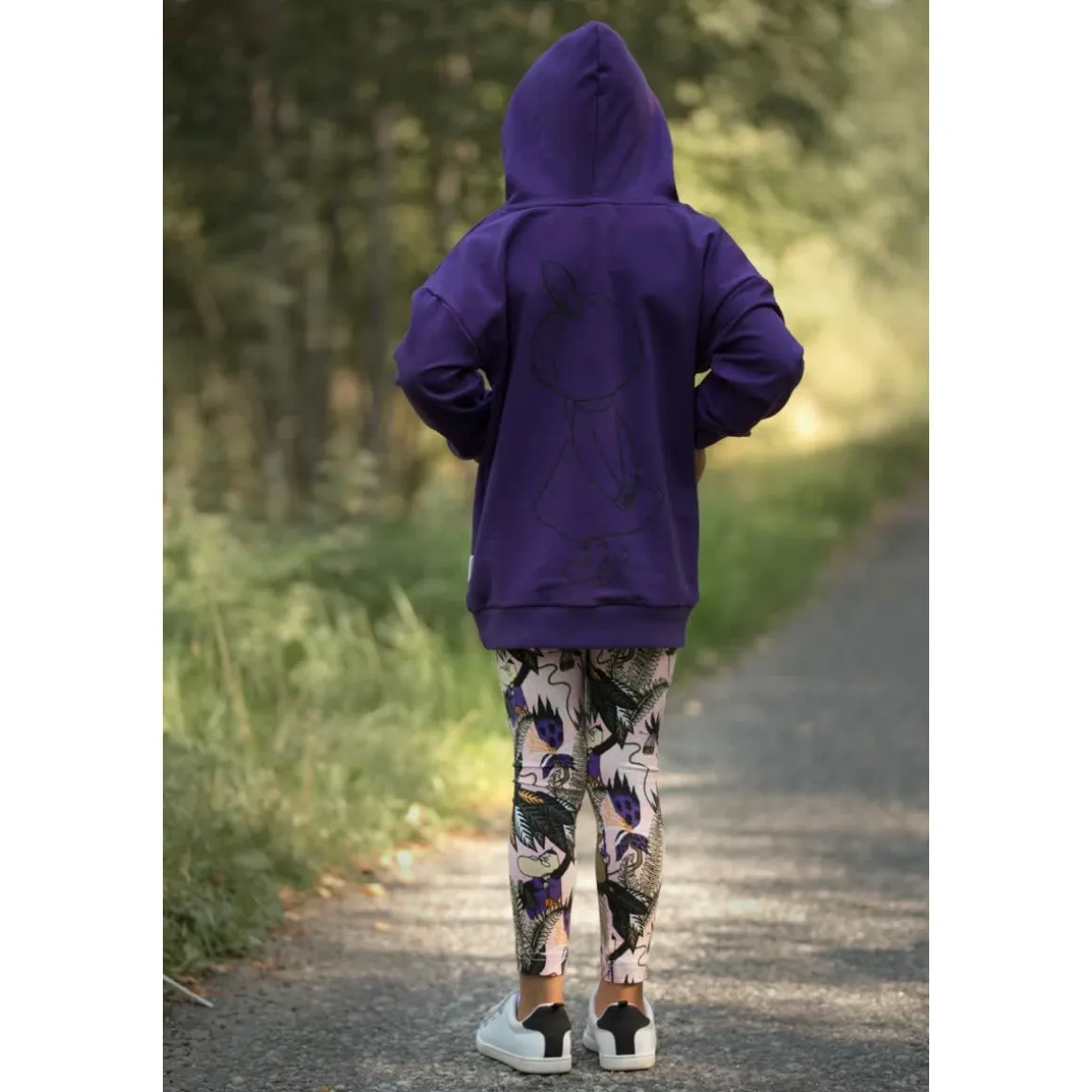 Orkidea-Leggingsit Roosa