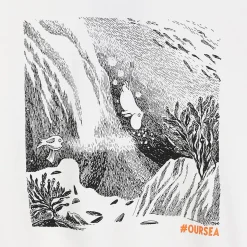 Our Sea -Collegepaita Valkoinen