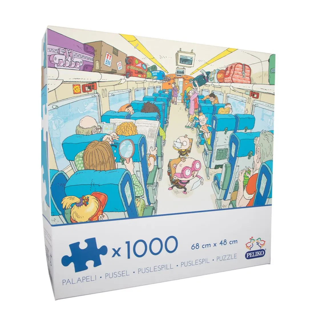 Palapeli 1000 Palaa Kiskoilla