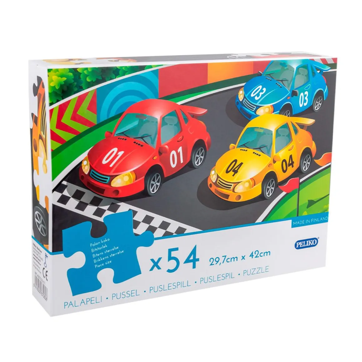Palapeli 54 Palaa Ralliautot