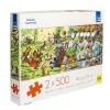 Palapeli 2 X 500 Palaa