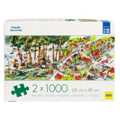 Palapeli 2 X 1000 Palaa