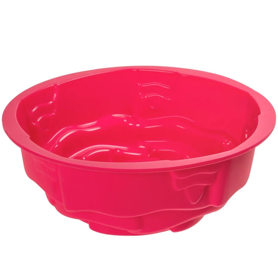 Ruusuvuoka 23 Cm Silikonia Pinkki