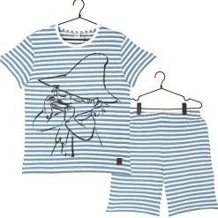 Sketch-Shortsipyjama Nuuskamuikkunen Vaaleansininen