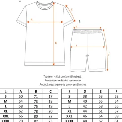Sketch-Shortsipyjama Nuuskamuikkunen Vaaleansininen