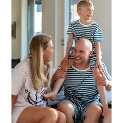 Sketch-Shortsipyjama Nuuskamuikkunen Vaaleansininen