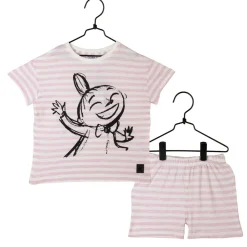 Sketch-Shortsipyjama Pikku Myy Lasten Vaaleanpunainen