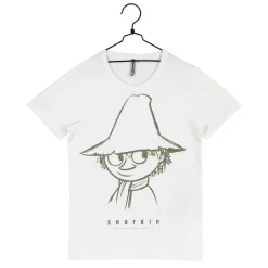 Sketch-T-Paita Snufkin Luonnonvalkoinen