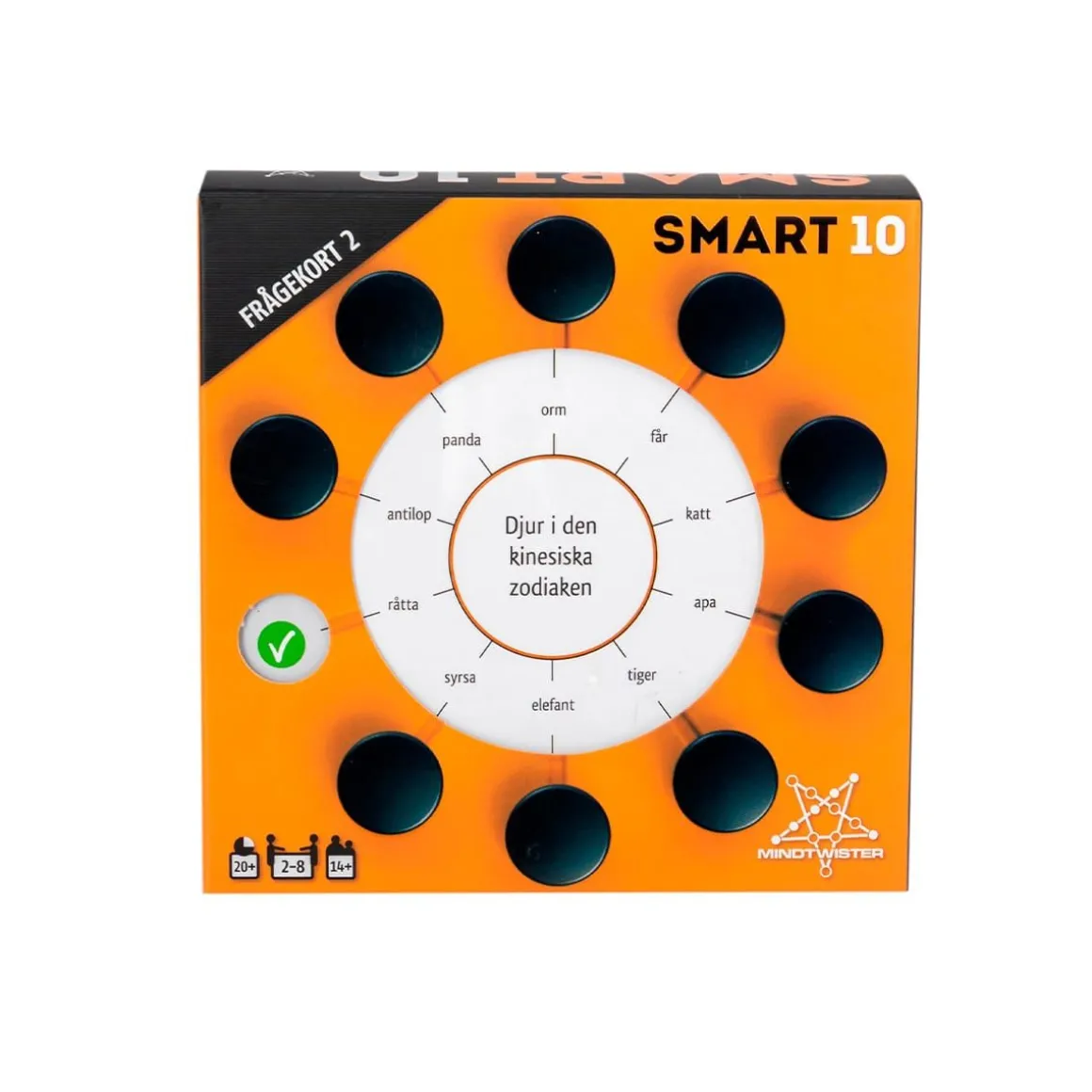 Smart10 Fragekort 2 (Svenska)