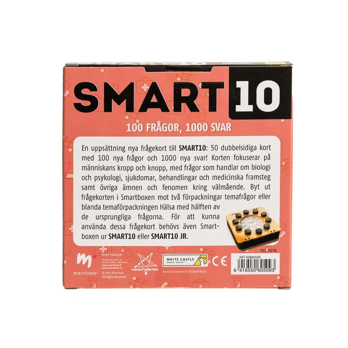 Smart10-Fragekort Halsa (Svenska)