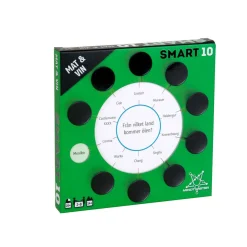 Smart10-Fragekort Mat & Vin (Svenska)