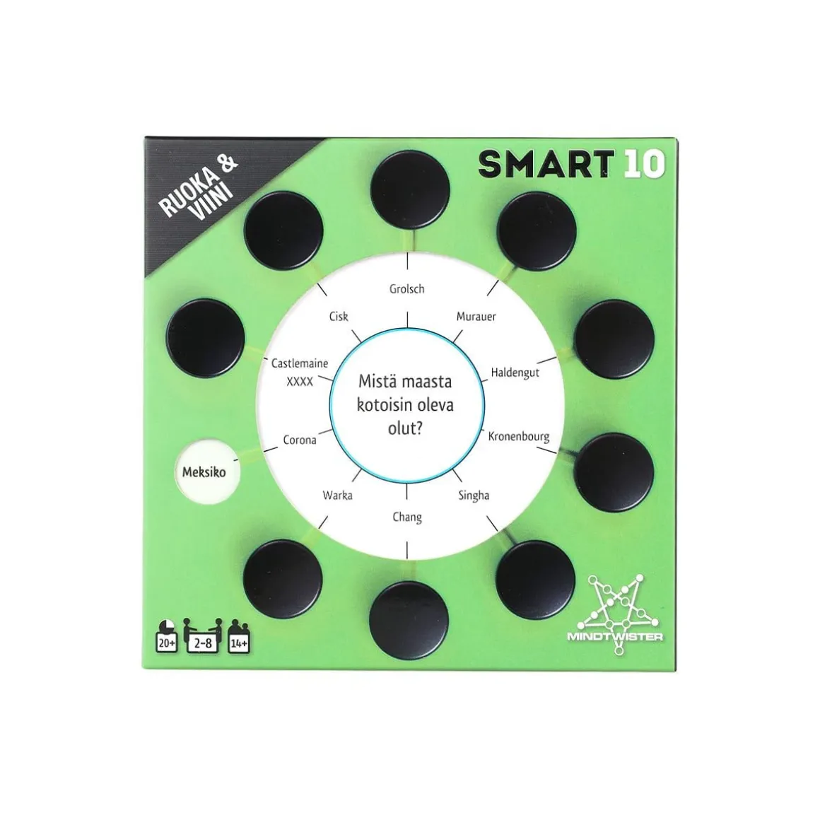 Smart10-Kysymykset Ruoka & Viini