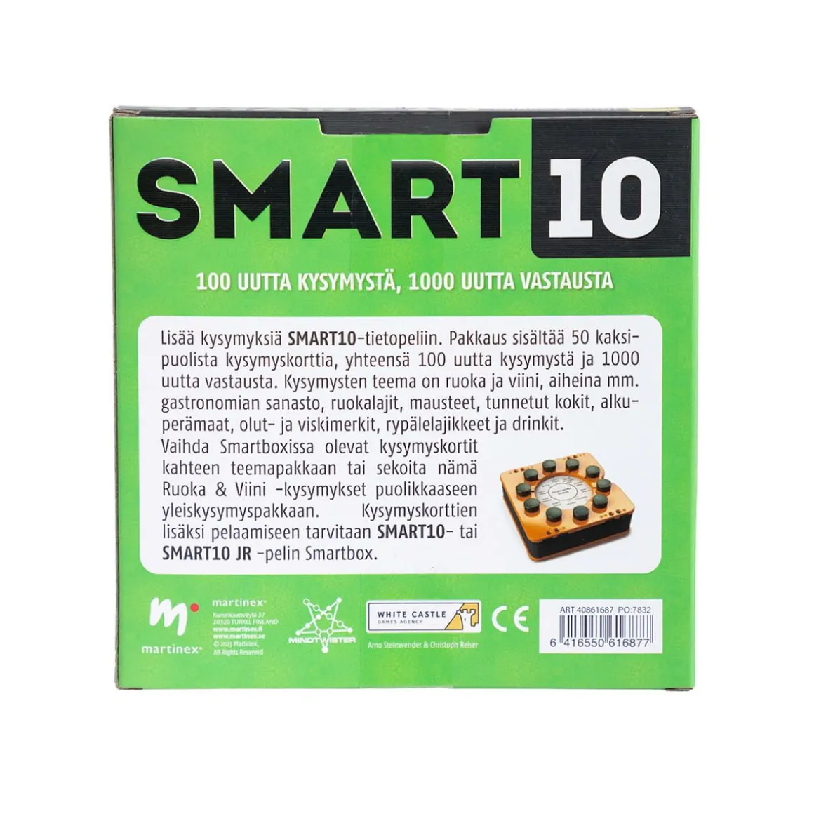 Smart10-Kysymykset Ruoka & Viini