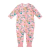 Sydanystavat-Pyjama Vaaleanpunainen