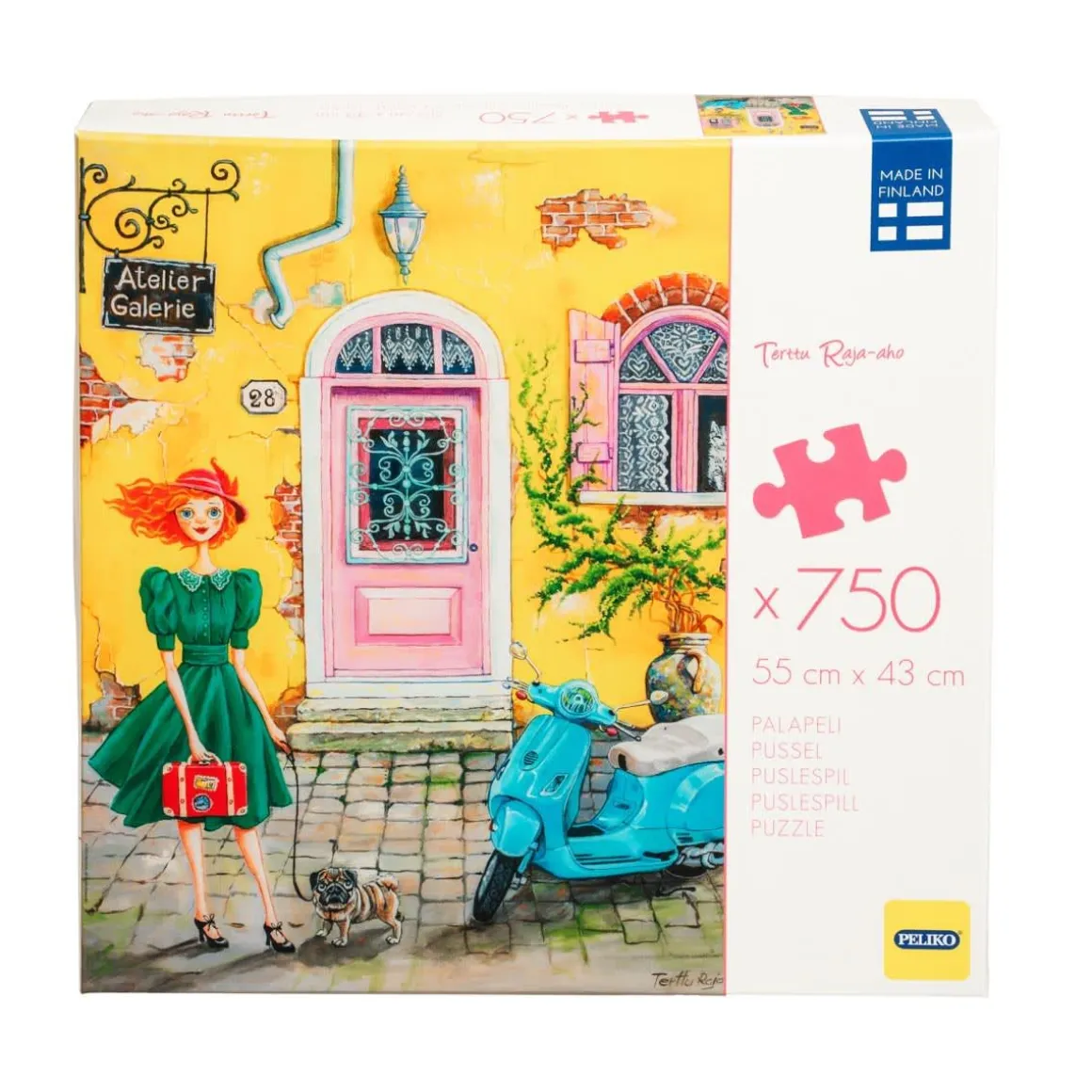 Terttu Raja-Aho -Palapeli 750 Palaa Mademoiselle