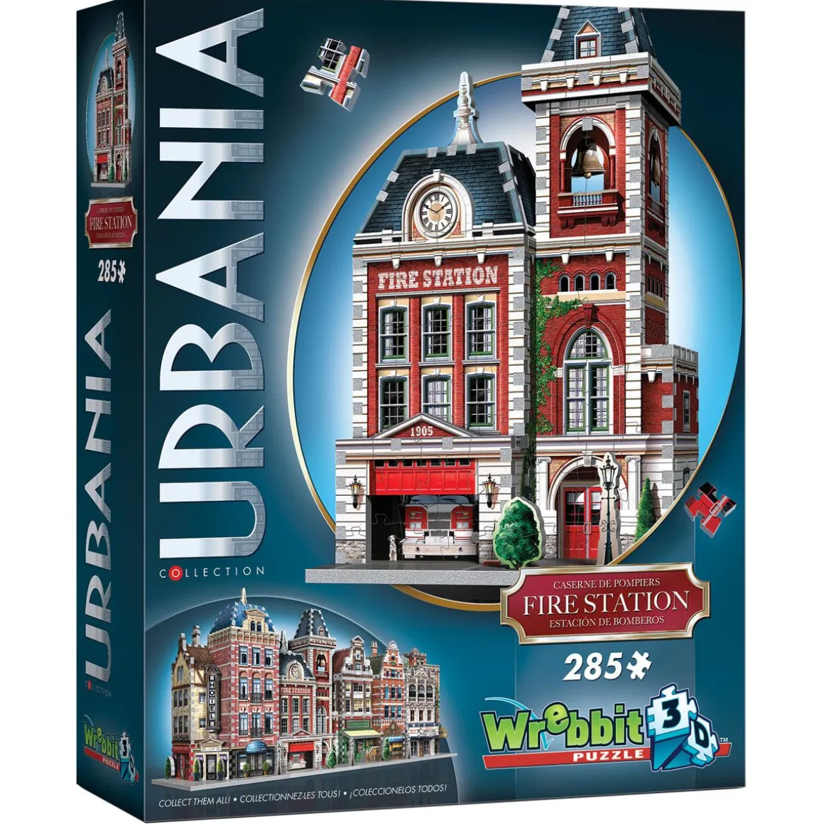 Urbania Fire Station New 3D-Palapeli